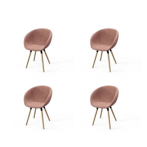 Krzesło KR-502 Ruby Kolory Tkanina City 61 Design Italia 2025-2030